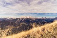 Uitzicht op de oostelijke Alpen bij Saalbach-Hinterglemm van Shanti Hesse thumbnail