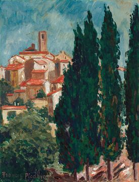 Francis Picabia - Zonder titel (Saint-Paul-de-Vence) (ca. 1938-1942) van Peter Balan