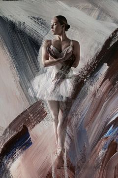 Tribute to Degas by Harry Hadders