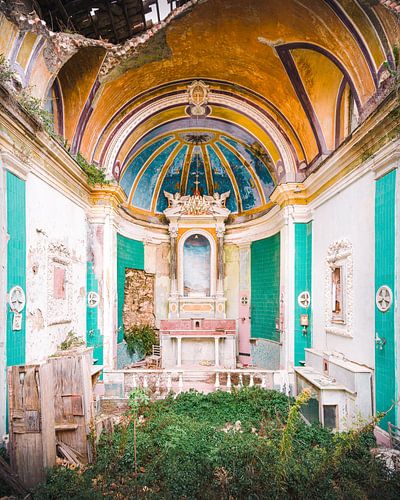 Prachtige Verlaten Kerk.
