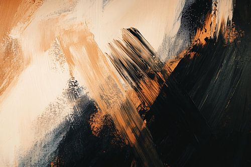 Dynamisch abstract schilderij