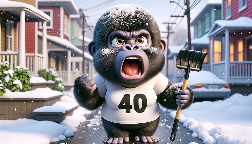 Clearing snow: the battle against the white splendour by artefacti