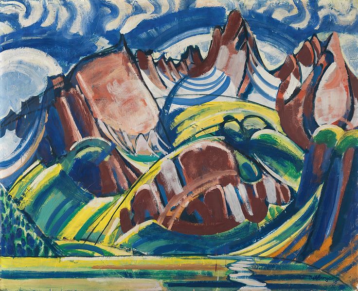 Babberger Augustus - Maiental van Peter Balan