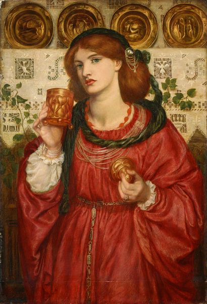 Der Kelch der Liebe, Dante Gabriel Rossetti von Meisterhafte Meister