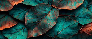 Farbige Blätter im Stillleben von Poster Art Shop