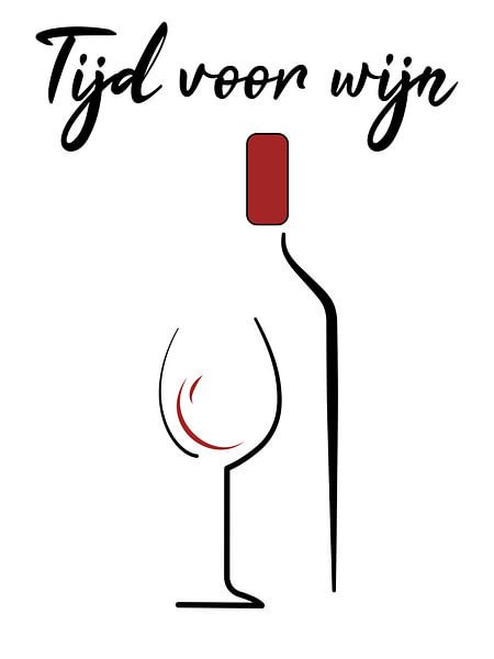 Time for wine by Hilde Remerie Photography and digital art
