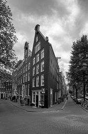 Prinsengracht hoek Bloemgracht Amsterdam van Peter Bartelings