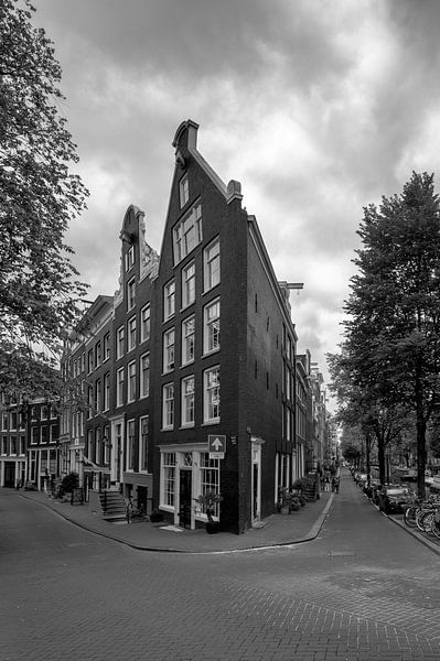 Prinsengracht à l'angle de Bloemgracht Amsterdam par Peter Bartelings