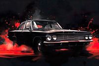 Illustration de voiture classique