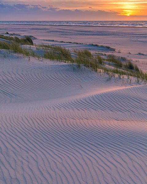 Sonnenuntergang auf Vlieland von Henk Meijer Photography