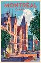 Montreal, Canada. by Poster Art Shop thumbnail