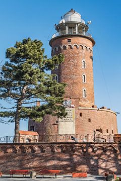 Der Leuchtturm von Kołobrzeg (Kolberg) , Polen von Gunter Kirsch