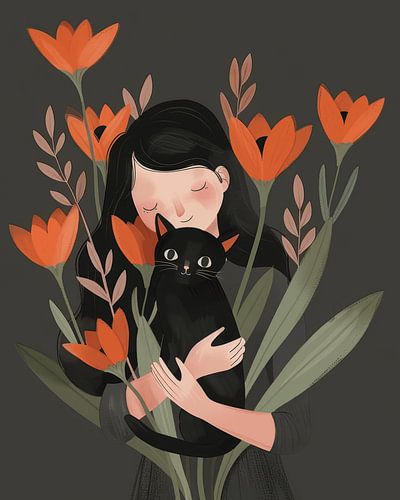 Zwarte katten brengen geluk