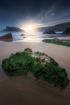 Playa de Arnia, Cantabrië ( Spanje ) van Yannick Lefevre