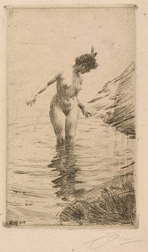 Anders Zorn - Circles of Water II (1907) by Peter Balan
