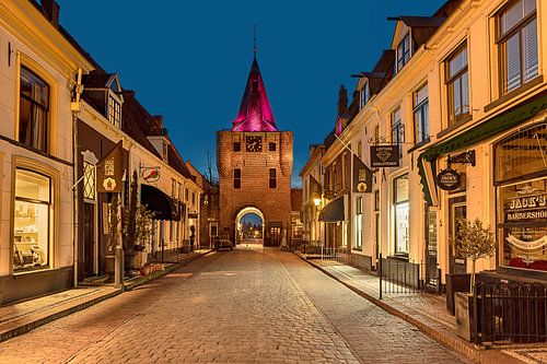 Abend in Elburg, Niederlande von Adelheid Smitt