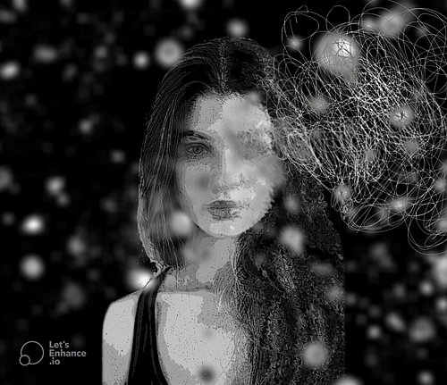 Line art-Black&White