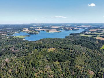 Blick über das Vogtland in Sachsen von Animaflora PicsStock