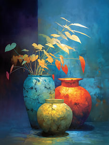 Vasenblätter | Blue Vase Leaves