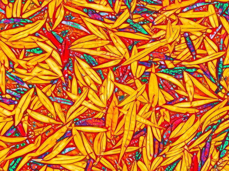 Yellow Leaves by Caroline Lichthart
