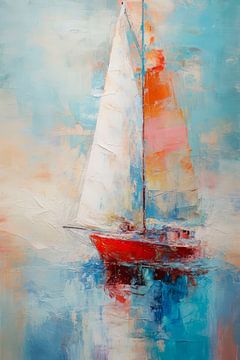 Abstract Serene Sailing Adventure (en anglais) sur Maarten Knops