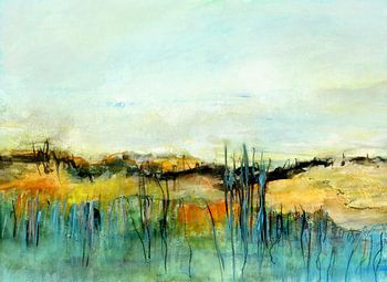 Summer lights and grass