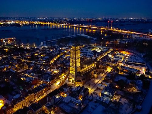 Zaltbommel in the evening