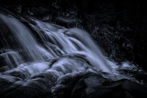 Waterfall Fecha das Barjas - Tahiti - Portugal by Jacqueline Lemmens