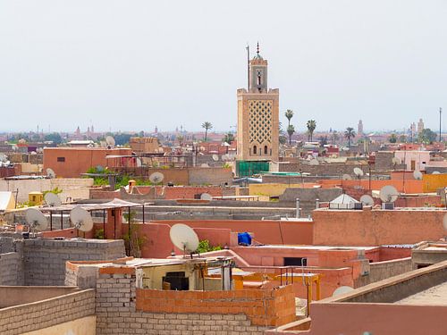 Daken van Marrakesh, Marokko | Reisfotografie Midden-Oosten