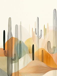 Cactus abstract