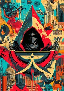 Pop Art Assassin: The Colors of Stealth and Style