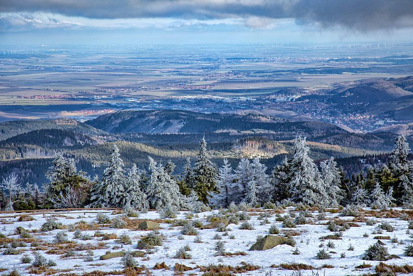 Harz - View from the Brocken by Sabine Wagner
