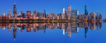 Chicago Illinois Blues by Photo Wall Decoration