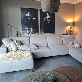 Customer photo: Oopjen, on canvas