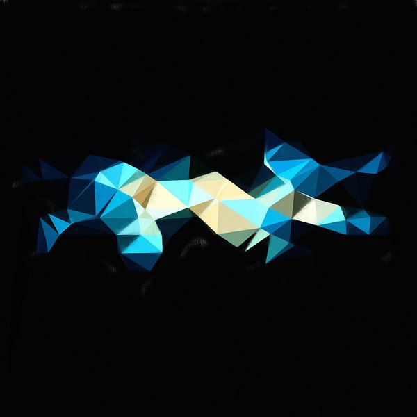 Triangles géométriques abstraits par Maurice Dawson