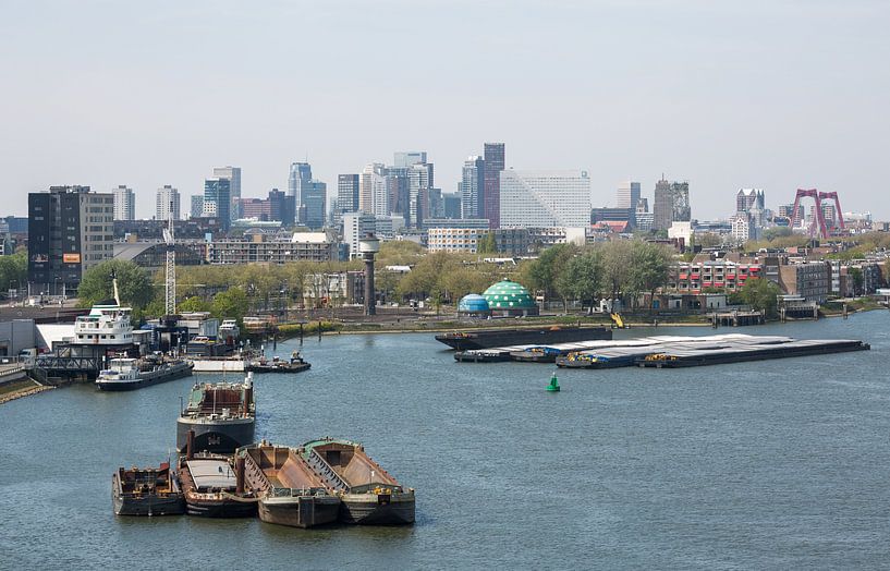 De skyline van Rotterdam van MS Fotografie | Marc van der Stelt