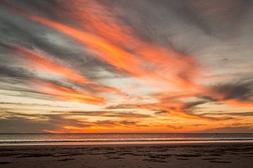 Beautiful sunset in Broome - Australia