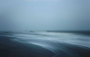 Unscharfer Blick aufs Meer