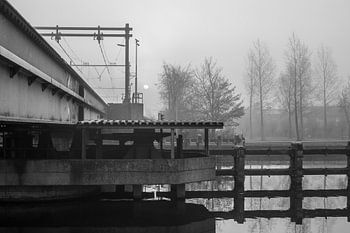 Spoorbrug over Noordhollands kanaal