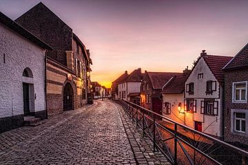 Dorfstraße in Elsloo von Rob Boon