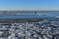 Ice on the tidal flats