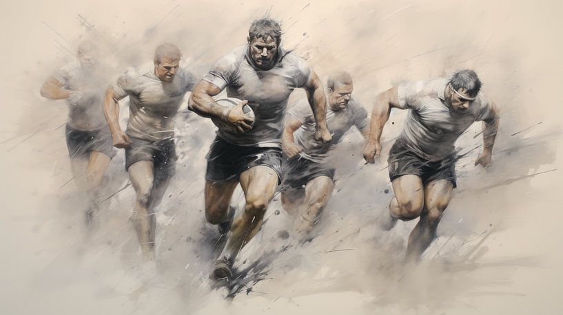 Forward in battle by Carla van Zomeren