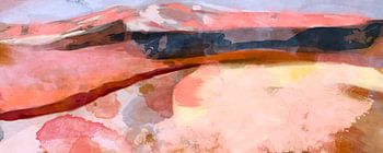 Soleil de montagne le soir