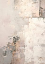 Abstrakte Malerei | Ruhige abstrakte Malerei von Kunst Laune