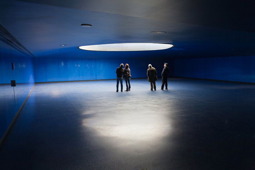 Espace bleu par Jim van Iterson