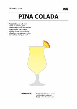 pina colada cocktail van Ratna Mutia Dewi