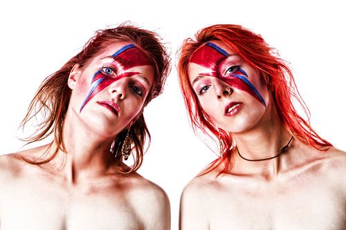 Bowie Duo von Peter Mantel