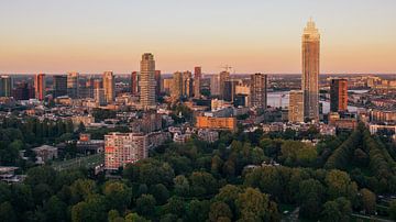 Skyline des Rotterdamer Stadtzentrums von Paul Poot