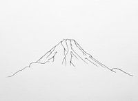 De berg Fuji