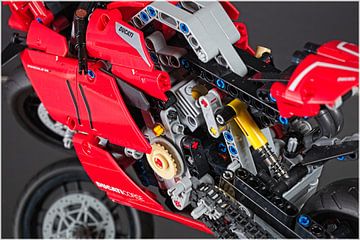 Ducati Panigale V4R Motorblok van Rob Boon